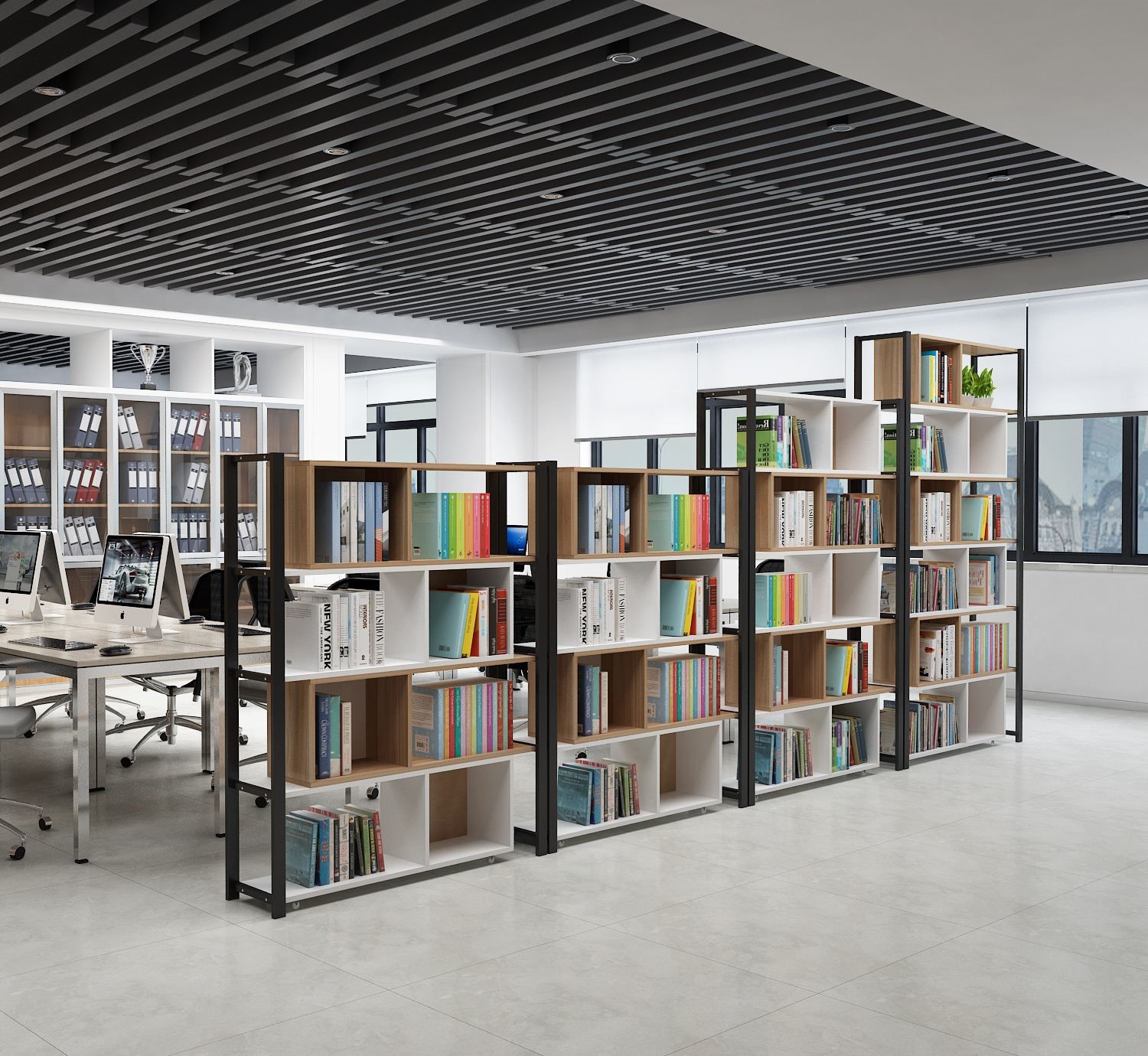 做好隔斷，讓你的辦公室瞬間提升一個檔次！(圖2)